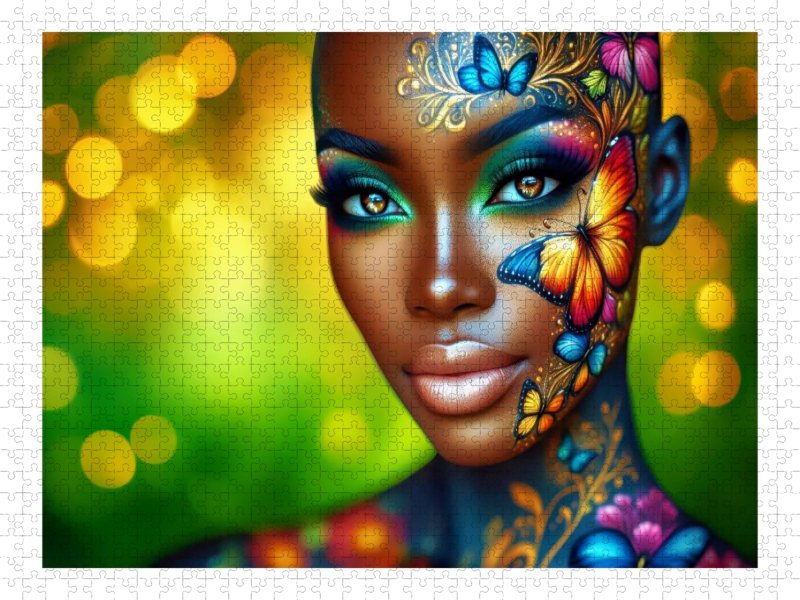 Farben ins Gesicht, Freude ins Herz.