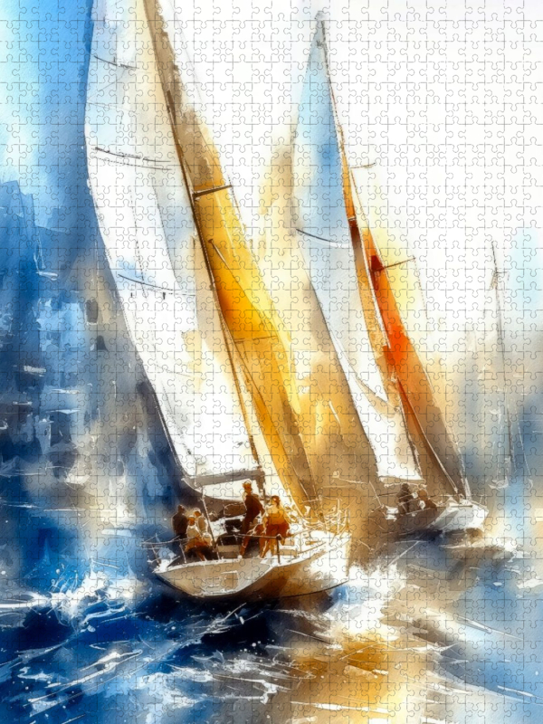 Auf See bei Wind und Wetter