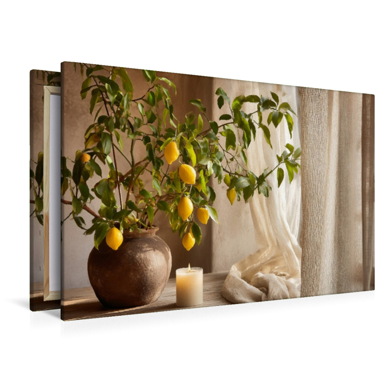 Kerzenschein trifft Zitronenduft