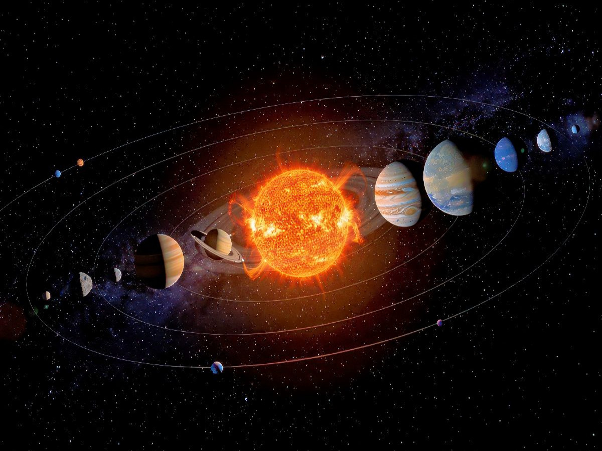 Ein Motiv aus dem Kalender Im Weltall ist Stille