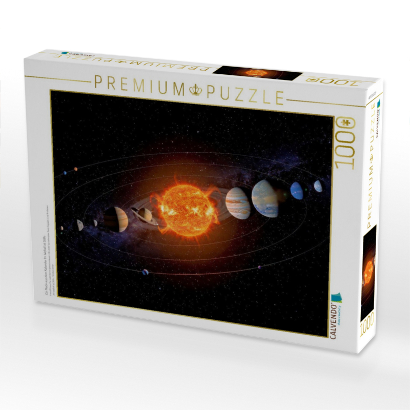 Ein Motiv aus dem Kalender Im Weltall ist Stille