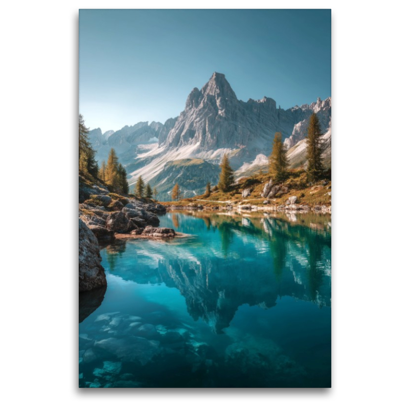 Wasser und Himmel verschmelzen zu einem Spiegel innerer Klarheit.