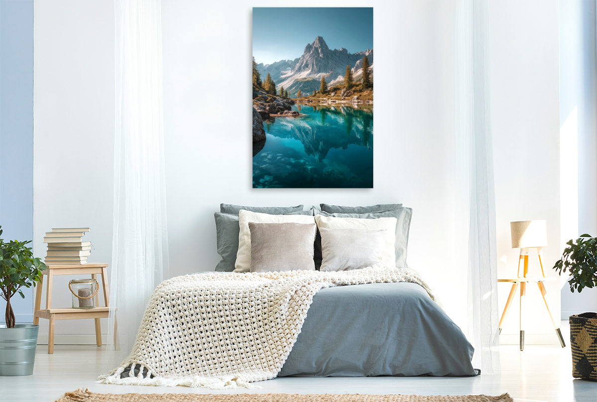 Wasser und Himmel verschmelzen zu einem Spiegel innerer Klarheit.