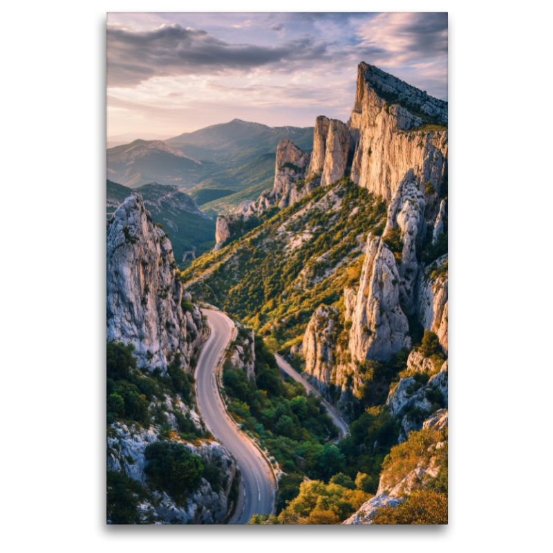 Ein Weg führt durch Zeit und Weite