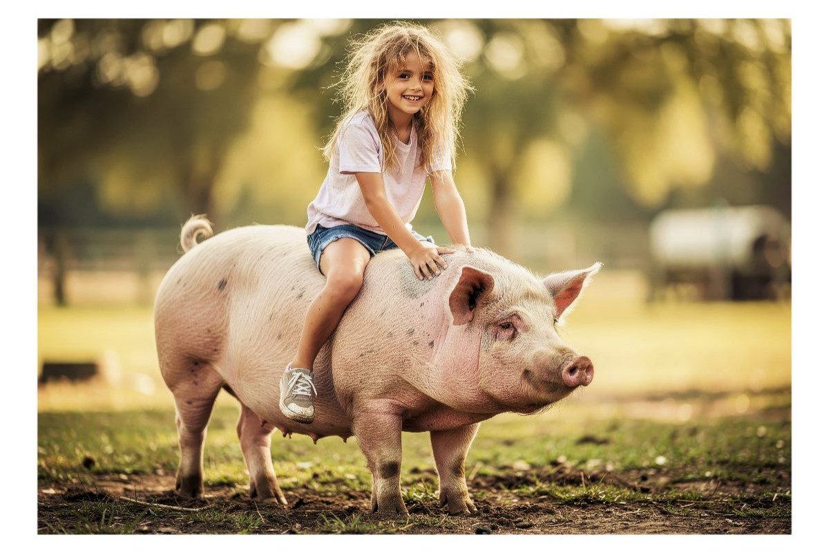 Ein Motiv aus dem Kalender Die Magie der Kindheit