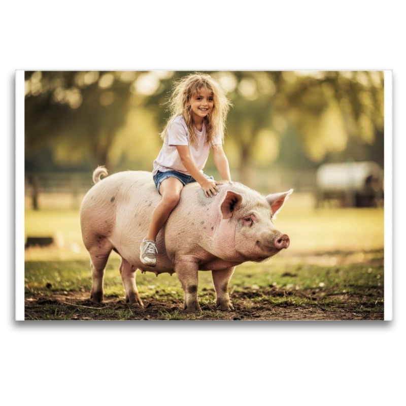 Ein Motiv aus dem Kalender Die Magie der Kindheit