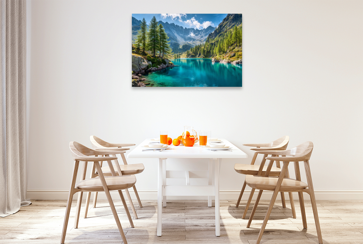 Zwischen türkisblauem Wasser und grüne Wälder erwacht die Seele der Alpen neu