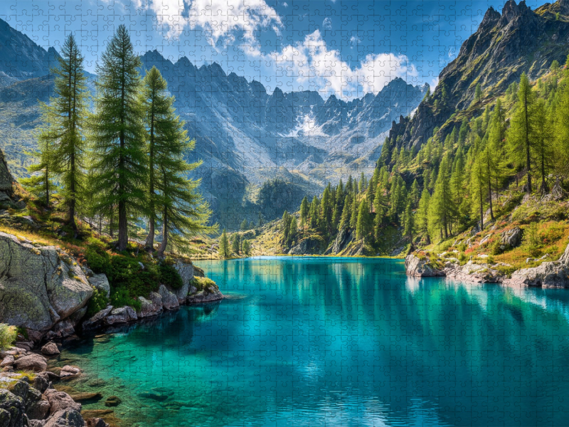 Zwischen türkisblauem Wasser und grüne Wälder erwacht die Seele der Alpen neu