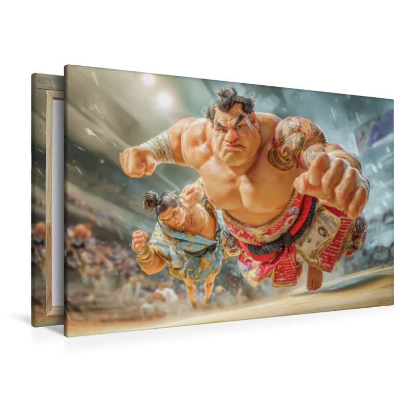 Sumoringer Karikaturen