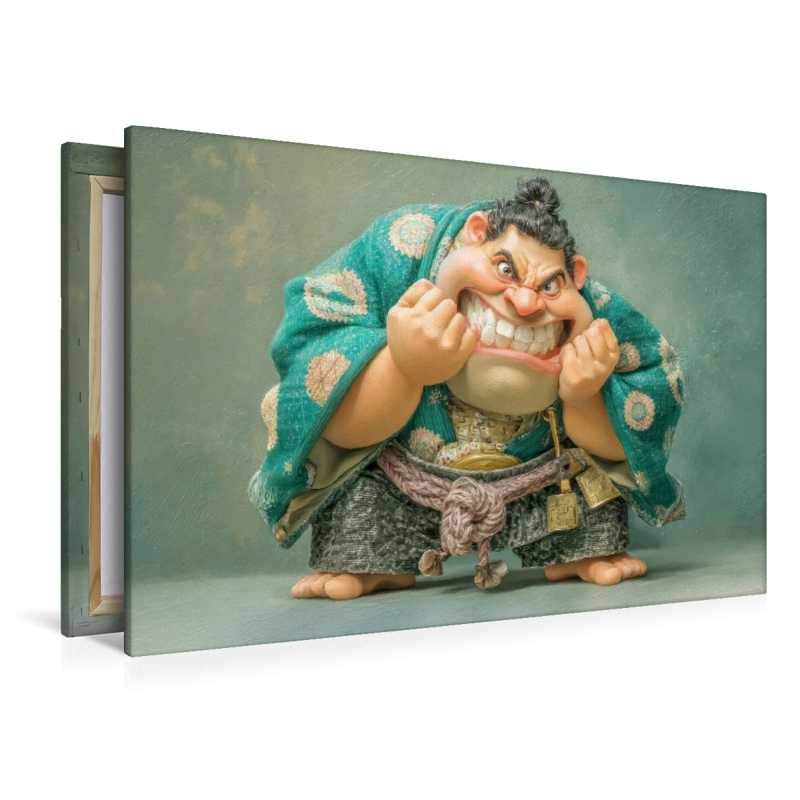 Sumoringer Karikaturen