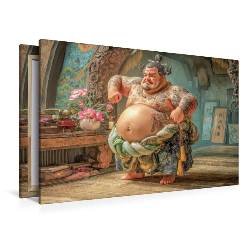 Sumoringer Karikaturen