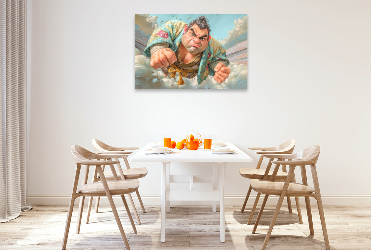 Sumoringer Karikaturen