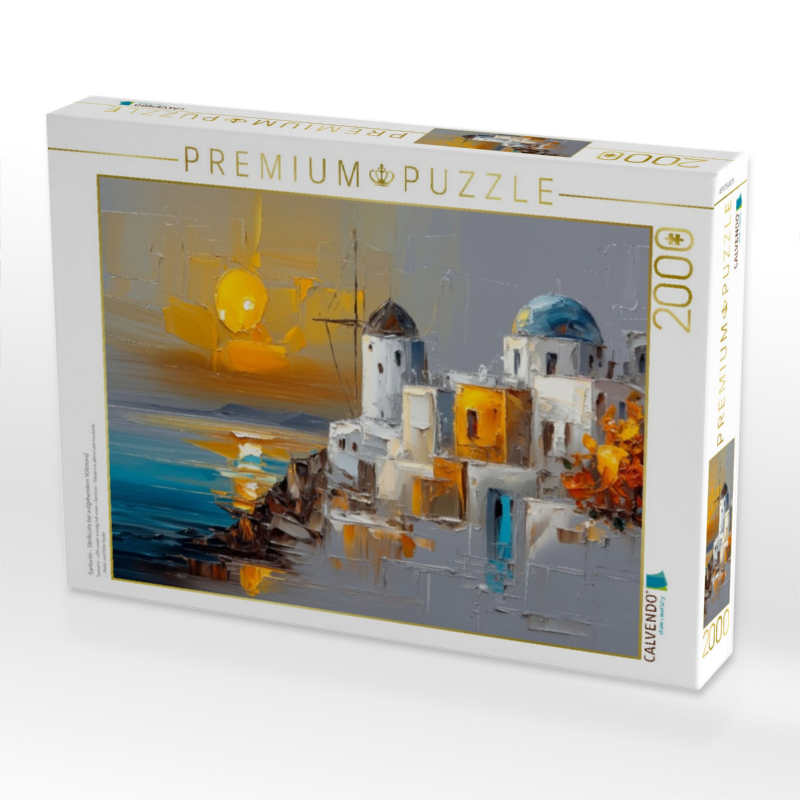 Santorini - Steilküste bei aufgehendem Vollmond