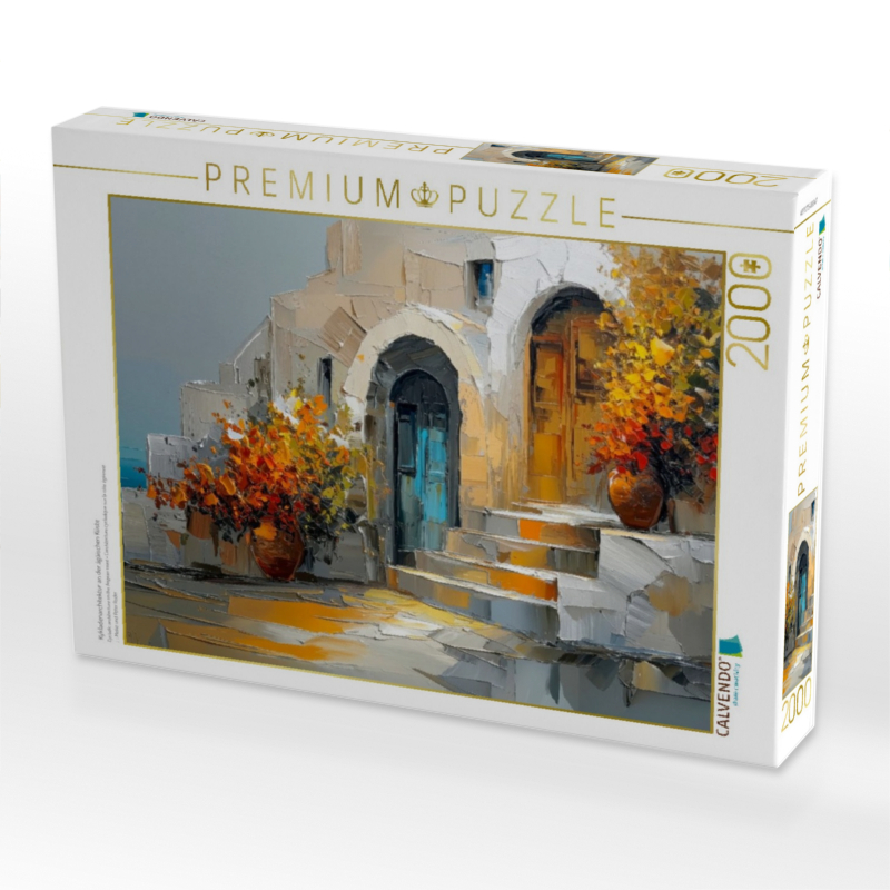 Kykladenarchitektur an der ägäischen Küste