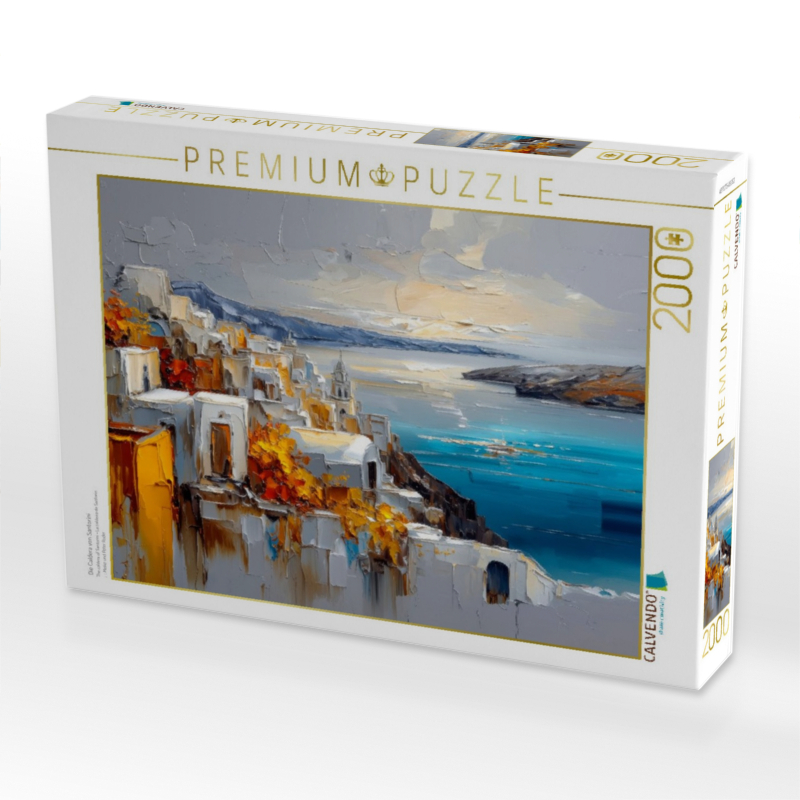 Die Caldera von Santorini