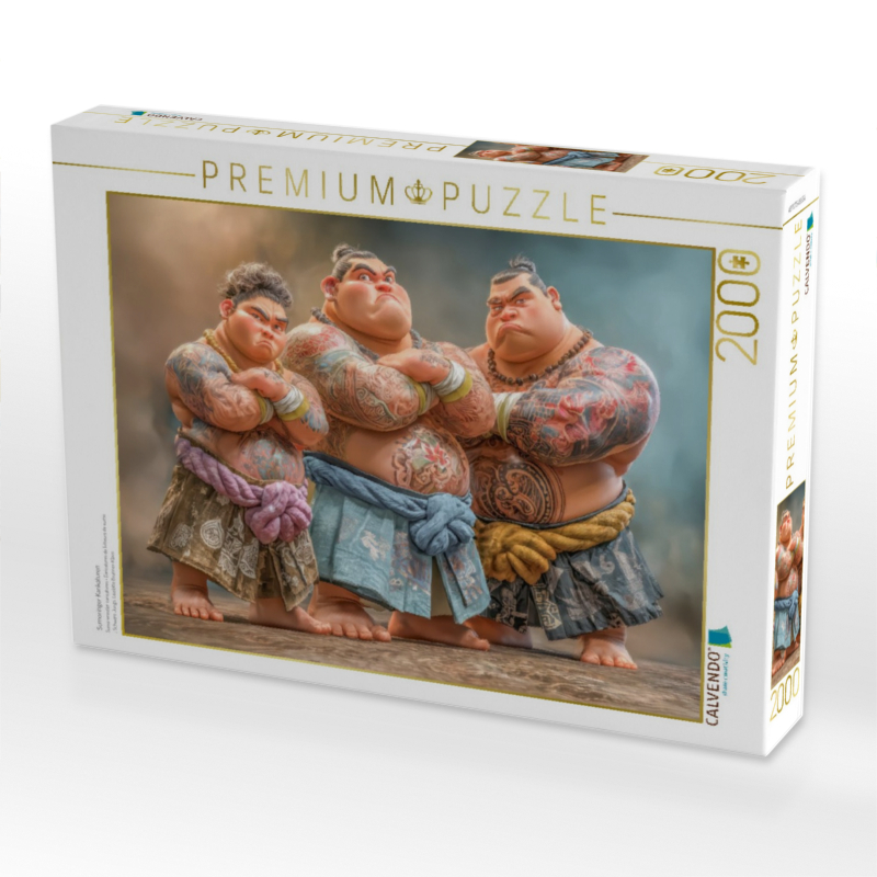 Sumoringer Karikaturen