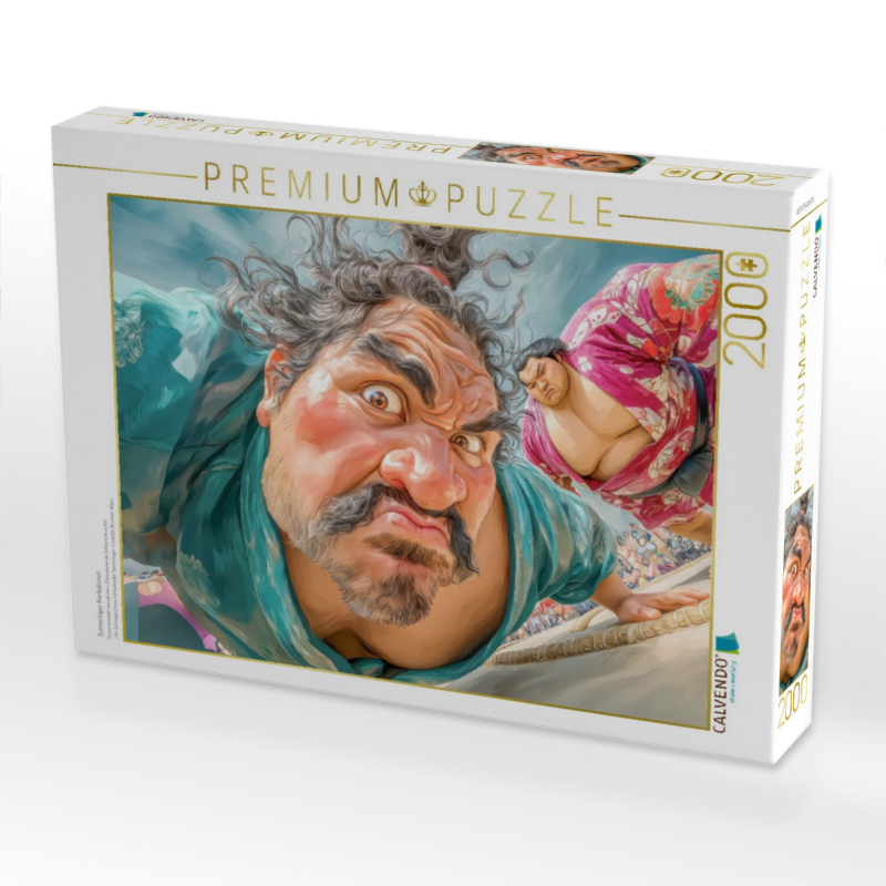 Sumoringer Karikaturen