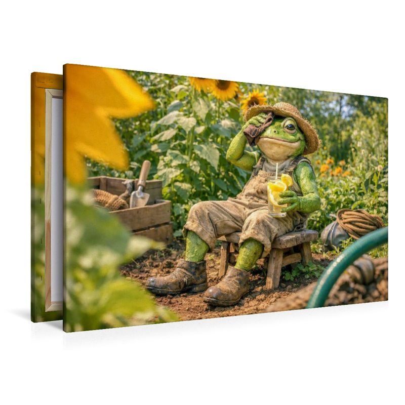 Abkühlung im Sommergarten