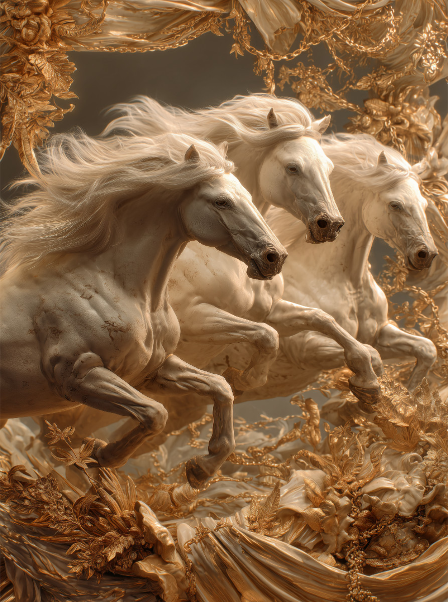 Ein Motiv aus dem Kalender Edle Pferde