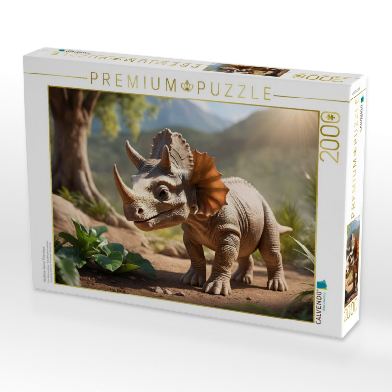 Niedlicher kleiner Triceratops