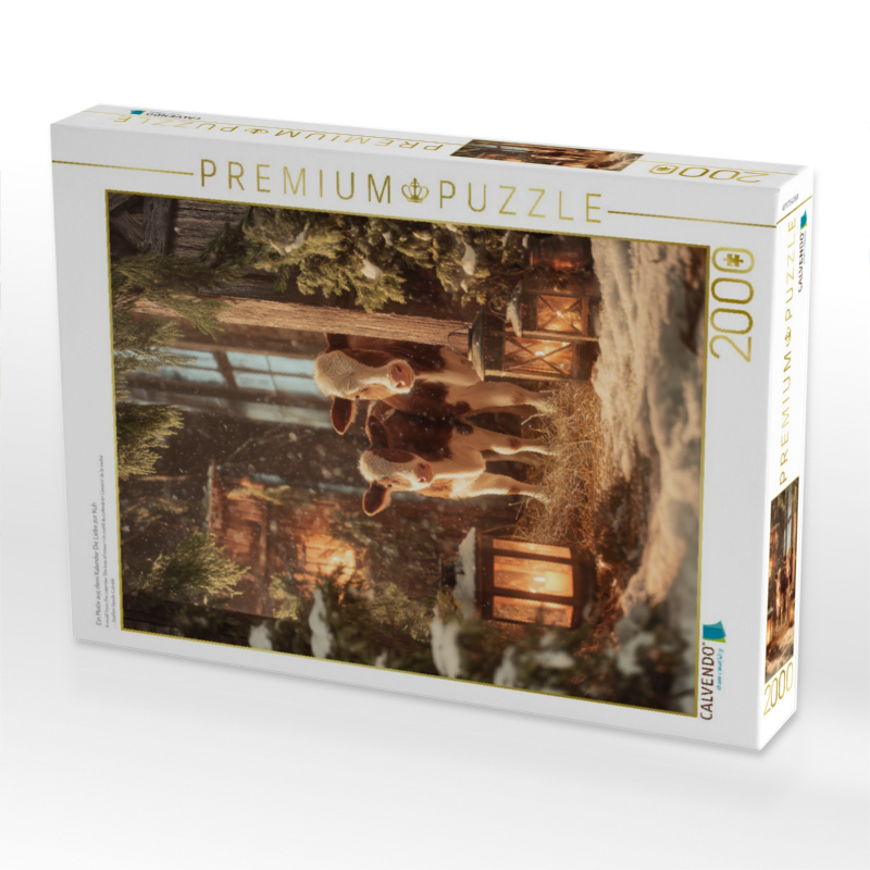 Ein Motiv aus dem Kalender Die Liebe zur Kuh