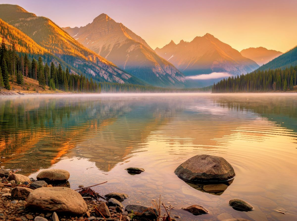 Ein See, der Herzen zur Ruhe bringt.