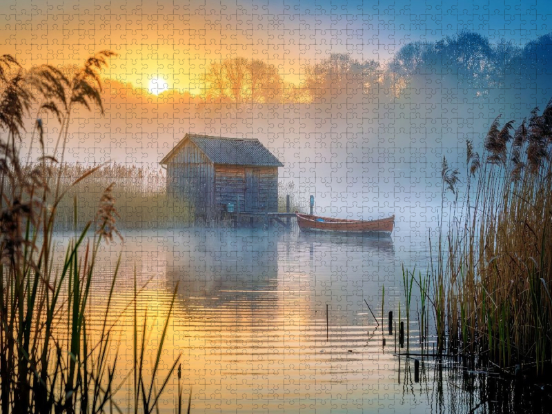 Natur, die den Atem glättet.