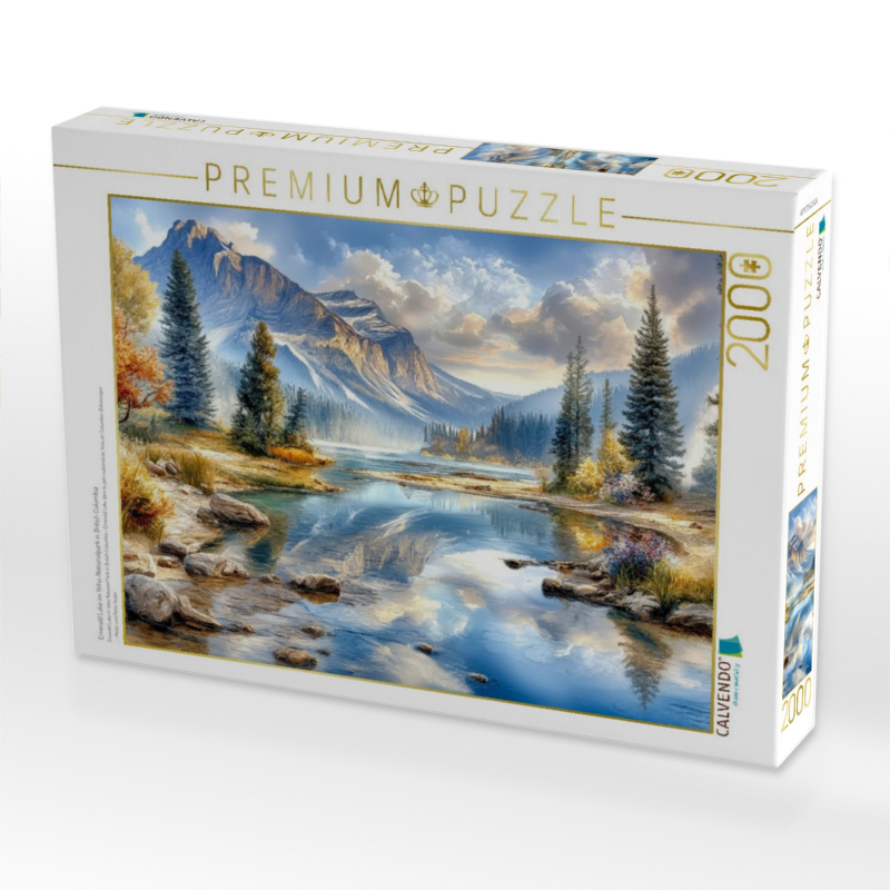 Emerald Lake im Yoho-Nationalpark in British Columbia