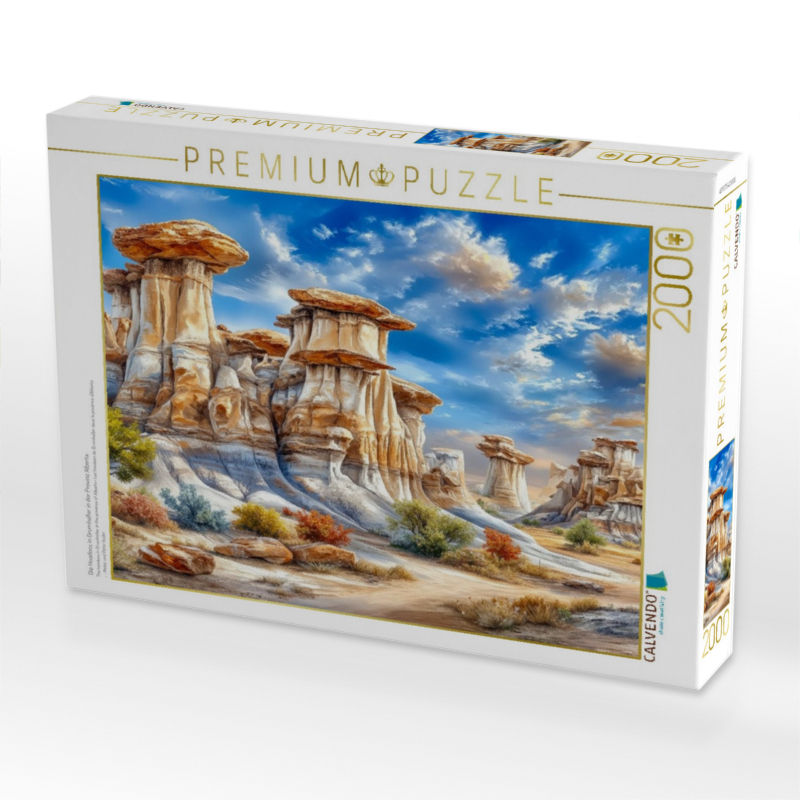 Die Hoodoos in Drumheller in der Provinz Alberta