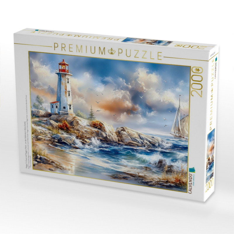 Peggy's Cove mit Peggy´s Point - an der Ostküste in Nova Scotia