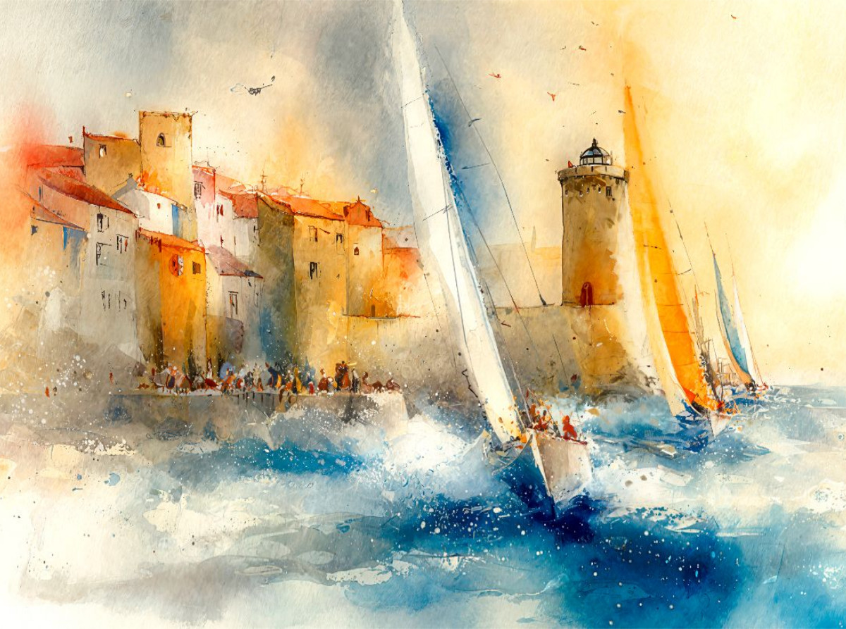 Segeln an den schönsten Stellen