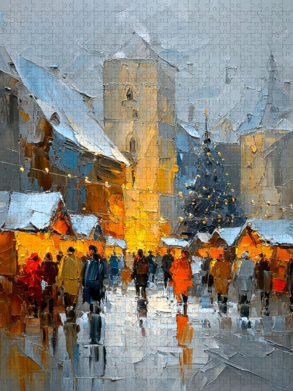 Deutschland - idyllischer Weihnachtsmarkt