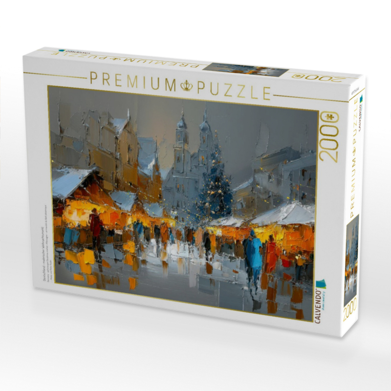 Deutschland - malerischer Weihnachtsmarkt