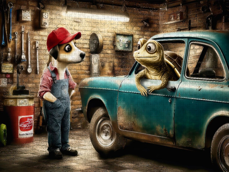 Der Wagen wurde überholt