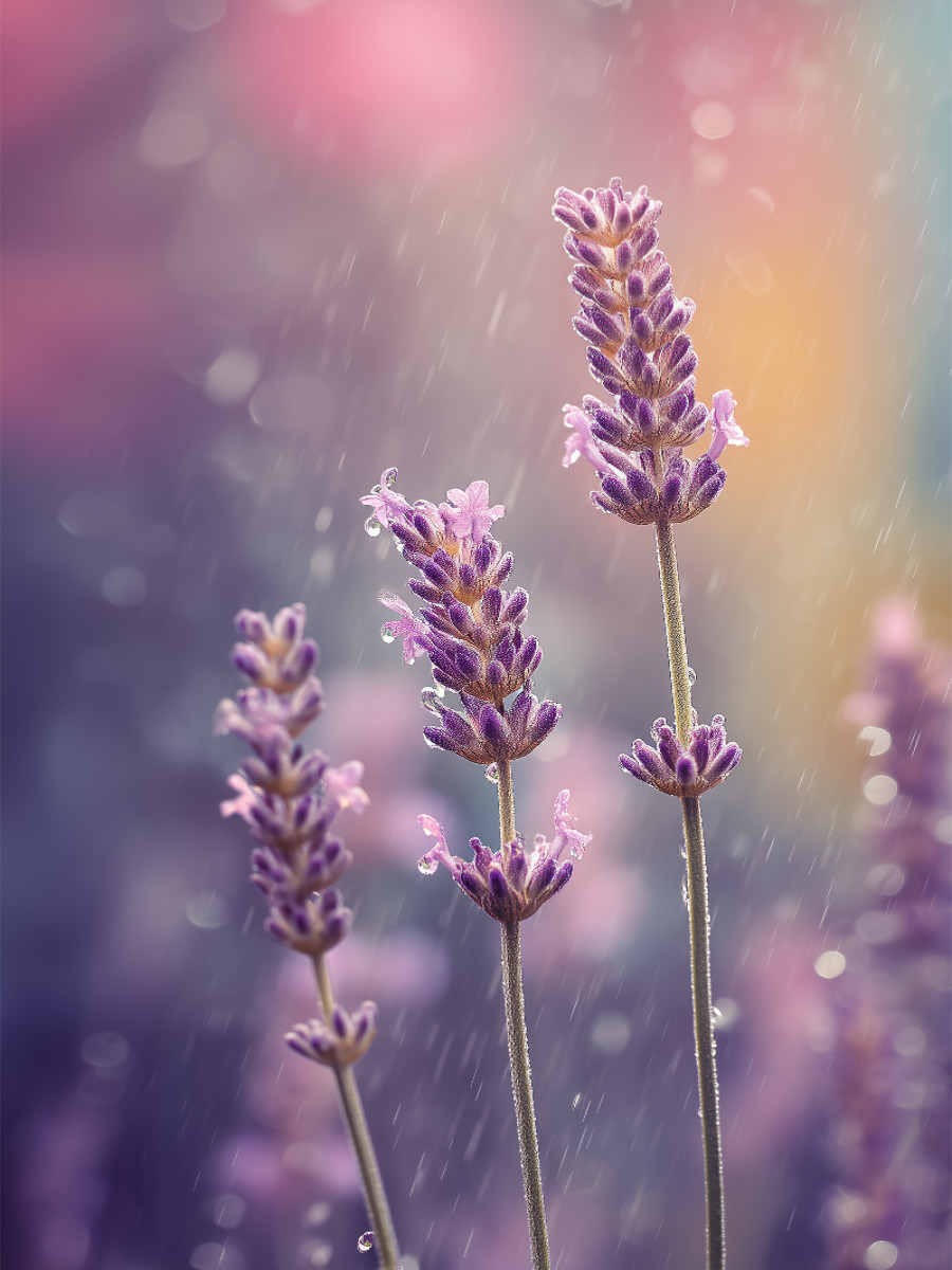 Ein Motiv aus dem Kalender Der Sommer blüht violett