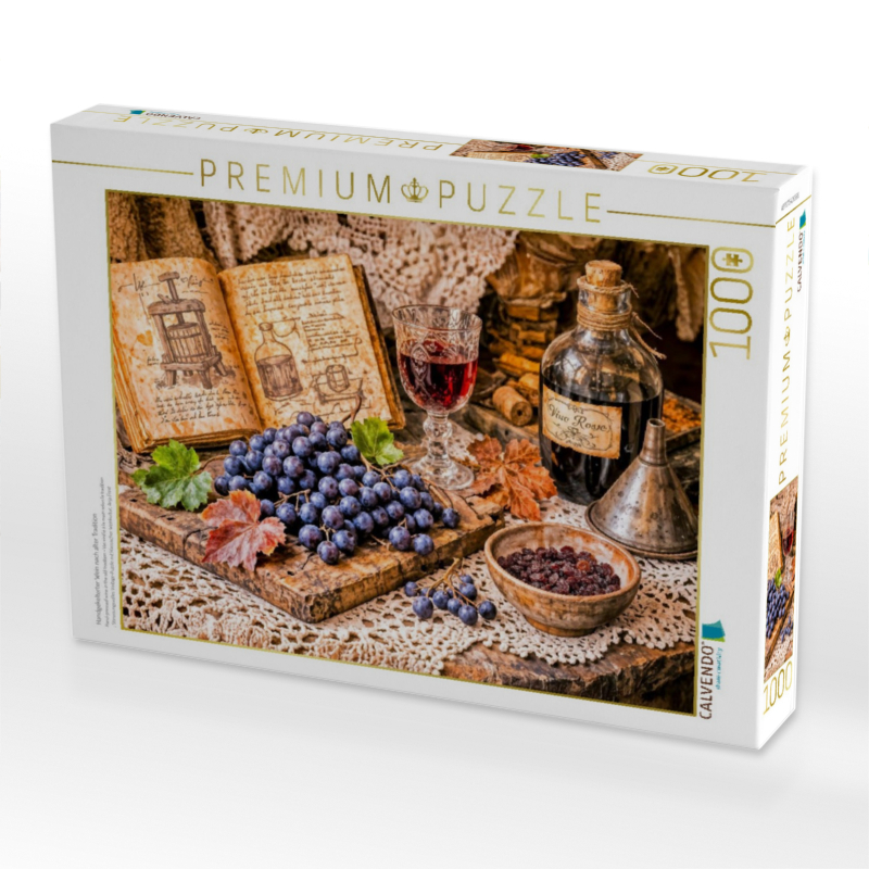 Handgekelterter Wein nach alter Tradition