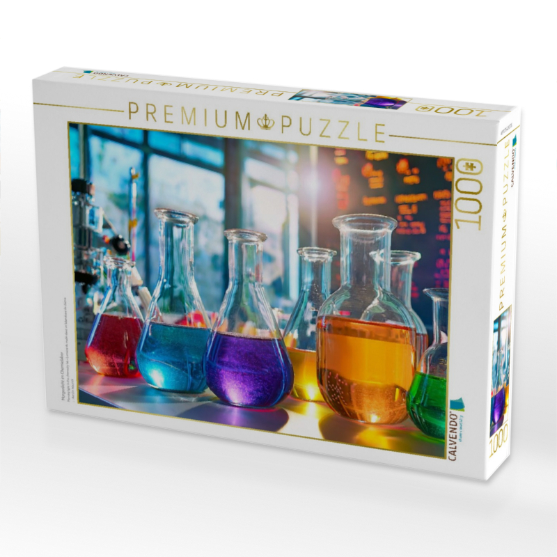 Morgenlicht im Chemielabor