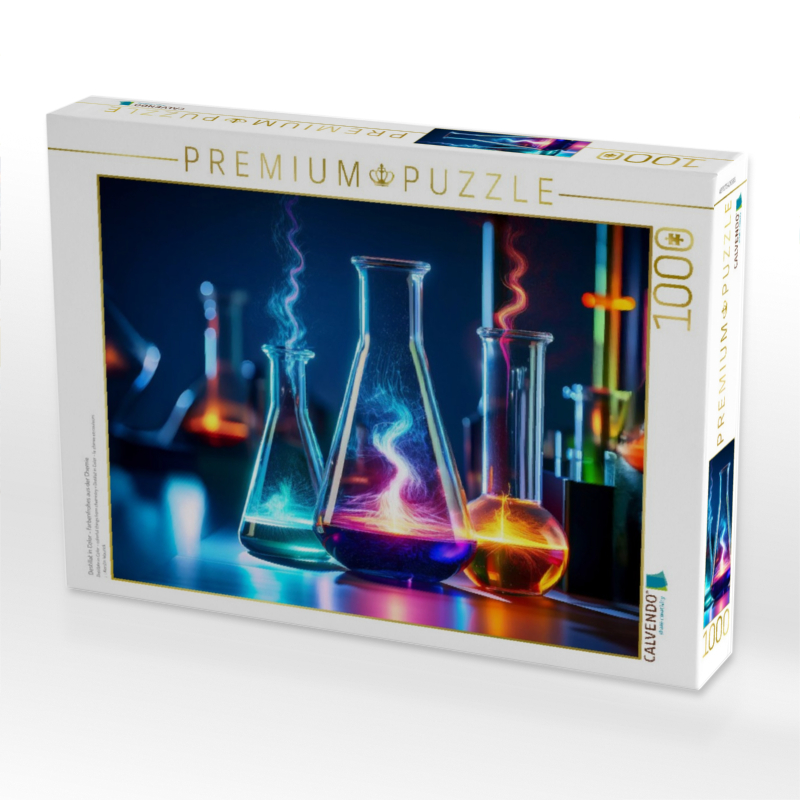 Destillat in Color - farbenfrohes aus der Chemie