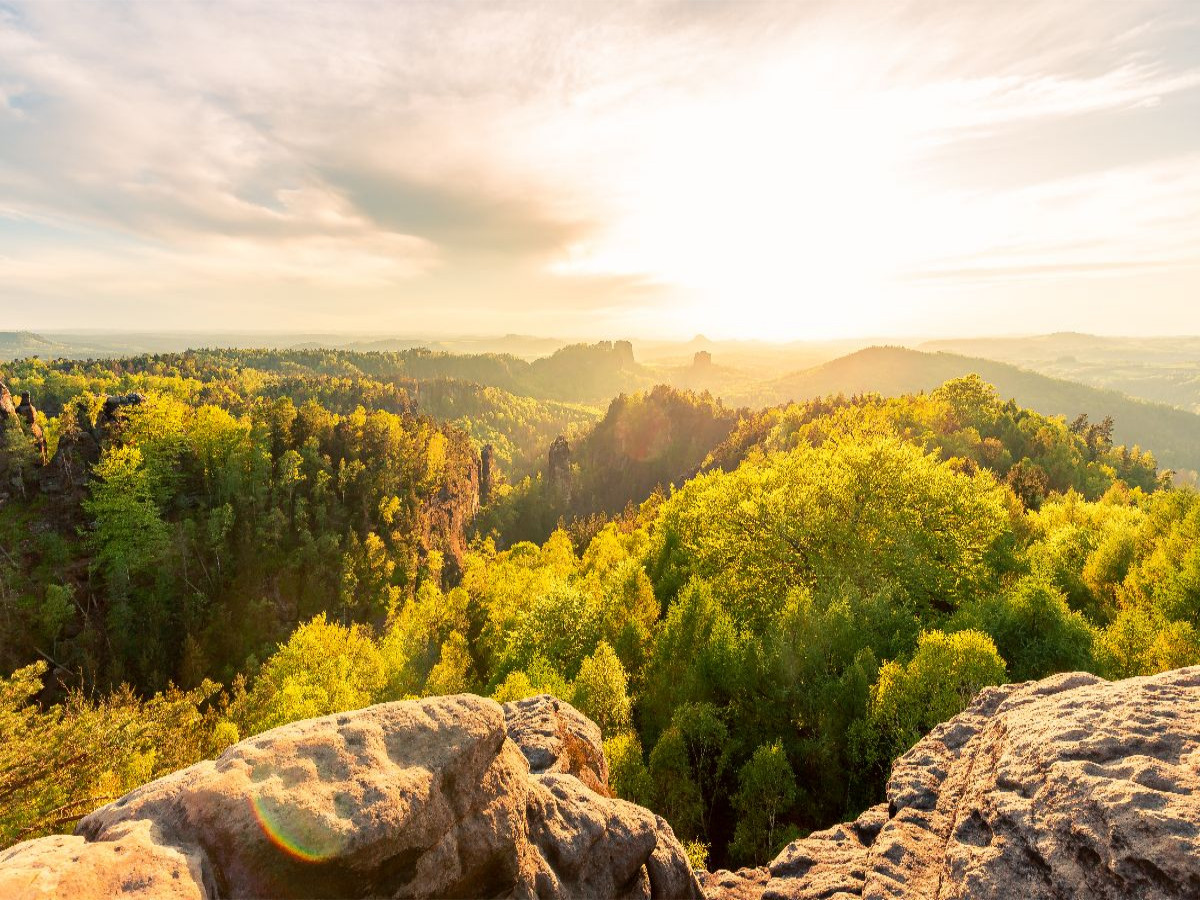 Carolafelsen, Sächsische Schweiz