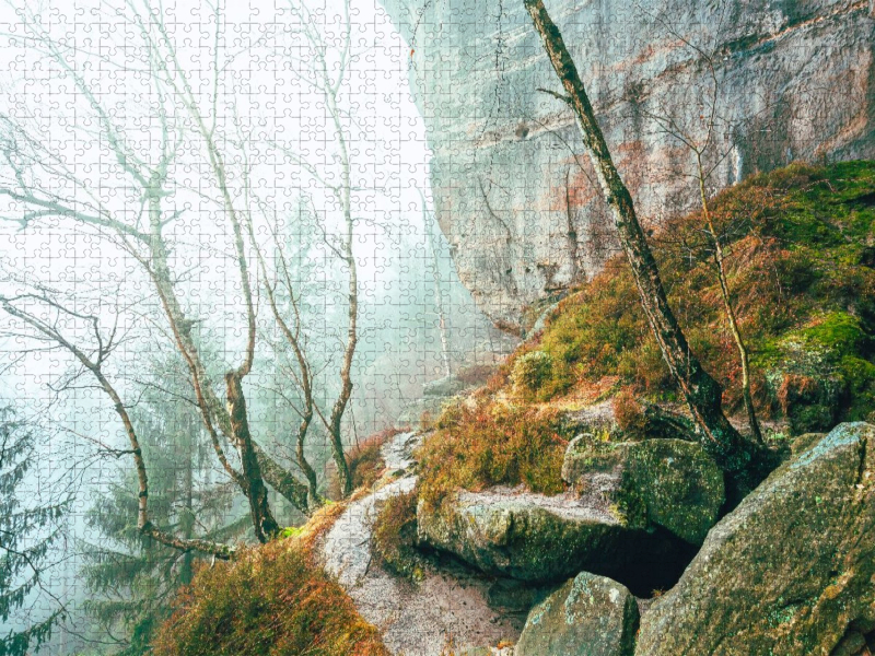Unterer Terrassenweg, Sächsische Schweiz