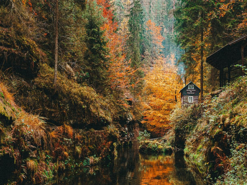 Edmundsklamm, Böhmische Schweiz
