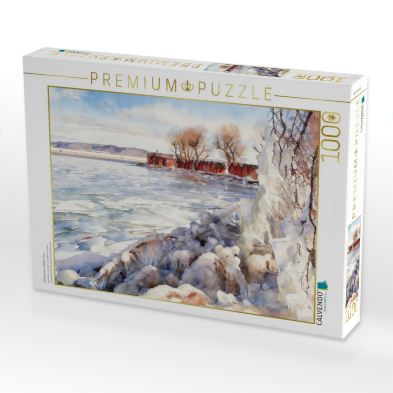 Winterlicher Vättern See