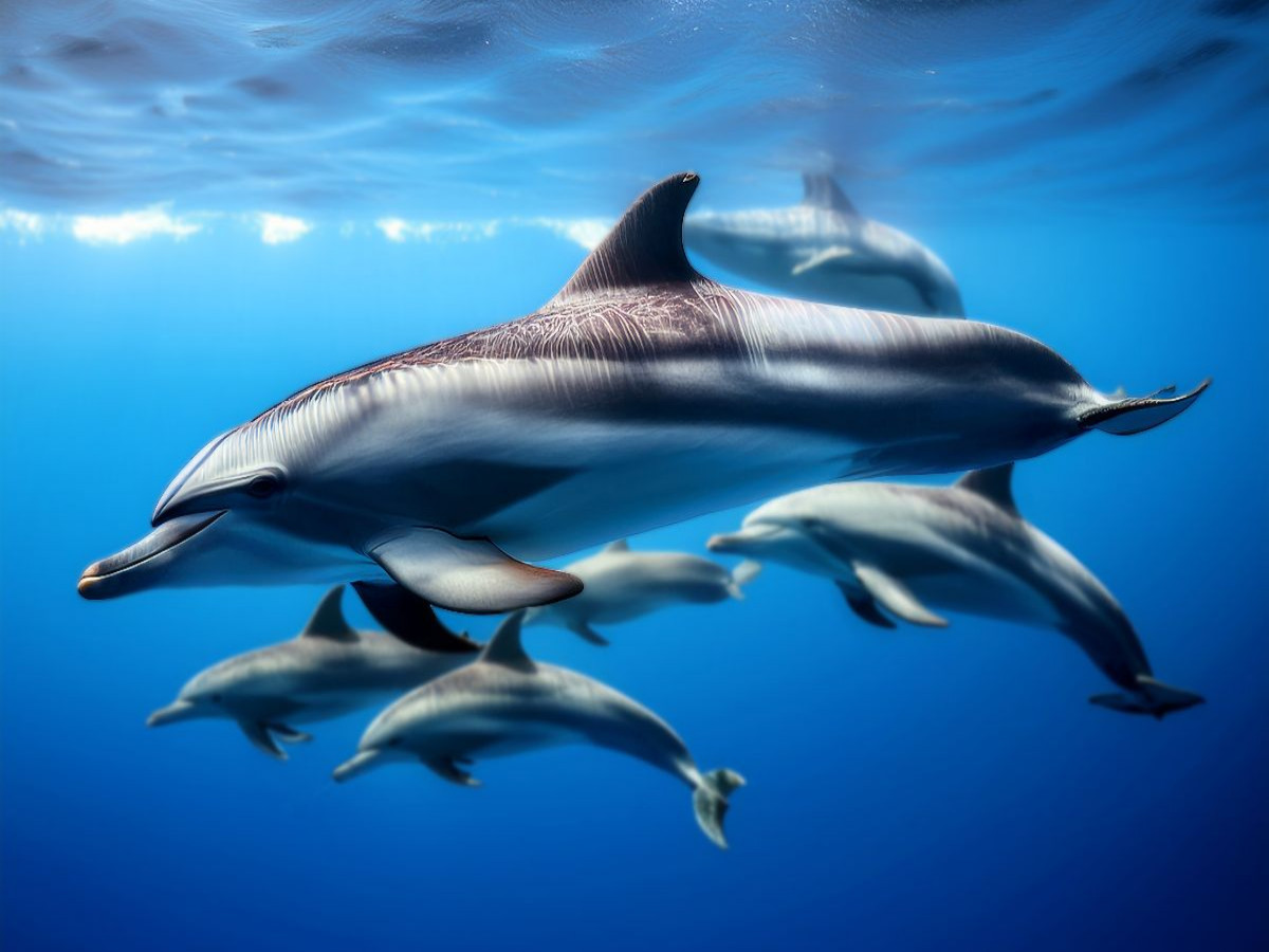 Zauberhafte Delfine