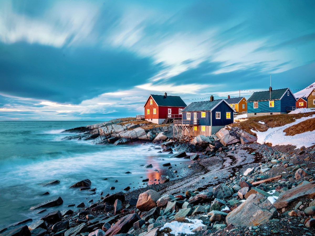 Zwischen Eis, Nebel und Unendlichkeit.