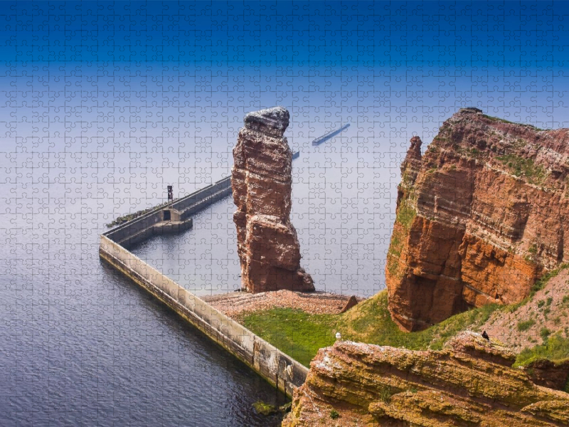Insel Helgoland,das Wahrzeichen lange Anna