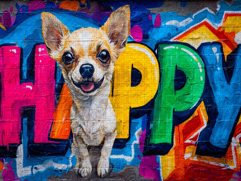 Ein Motiv aus dem Kalender Hunde in Farbe - Dogs on the Wall