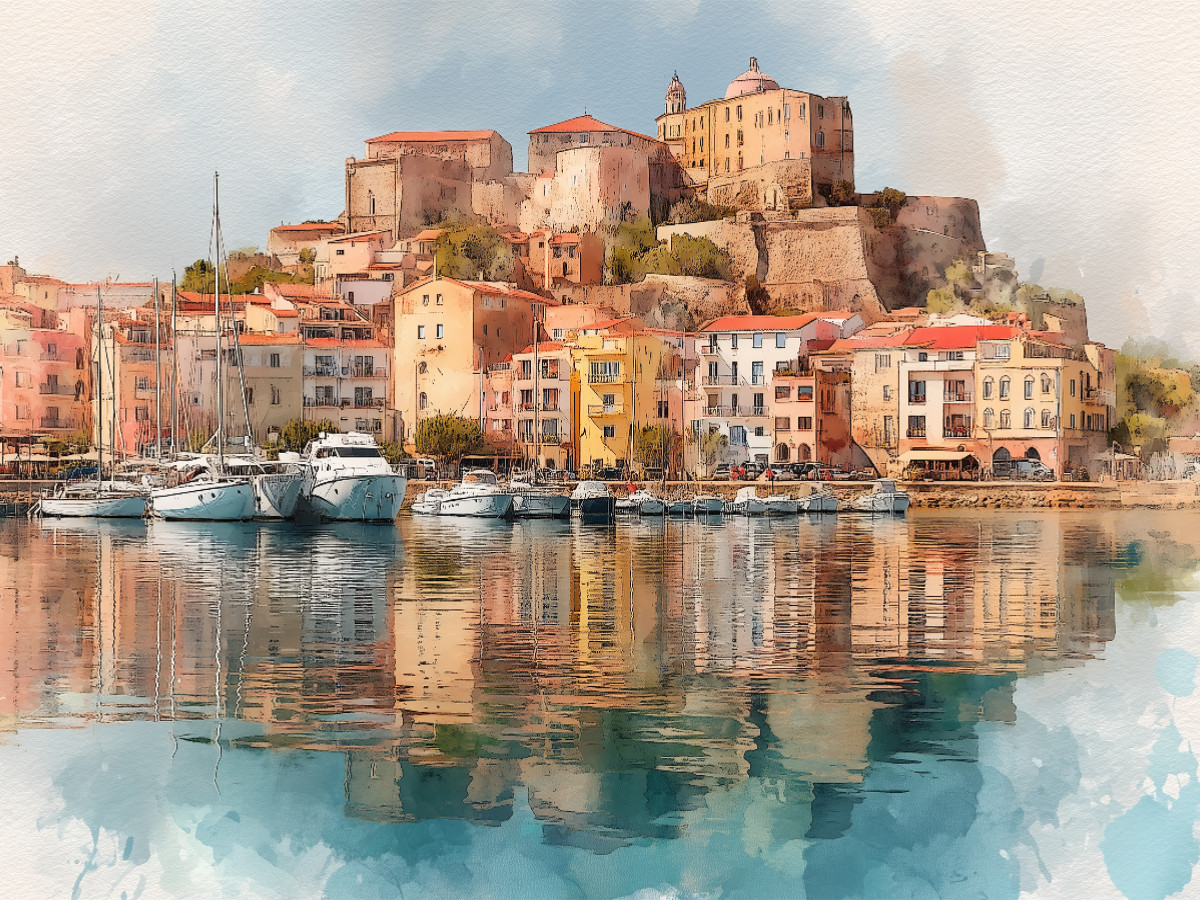 Calvi, Corsica, Frankreich