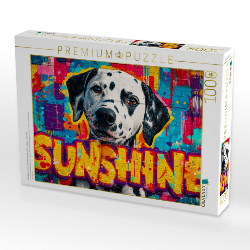 Ein Motiv aus dem Kalender Hunde in Farbe - Dogs on the Wall