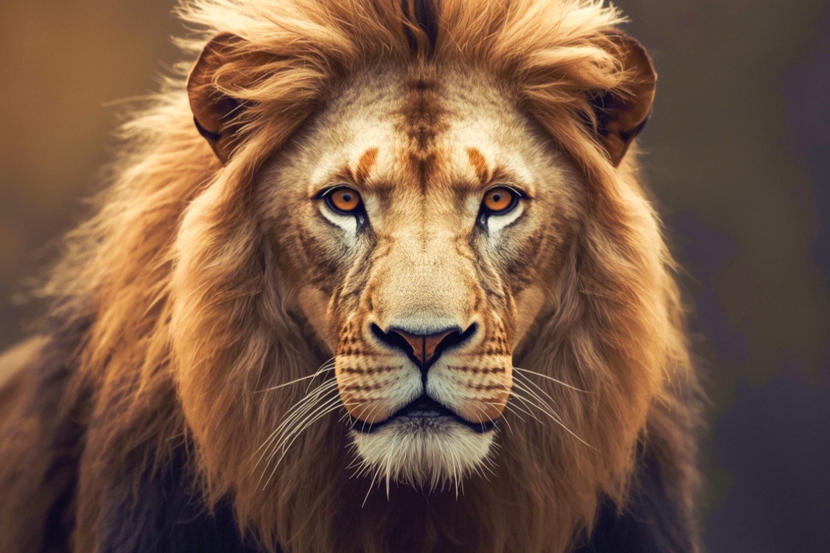 Der Löwe, der Mut trotz Angst findet