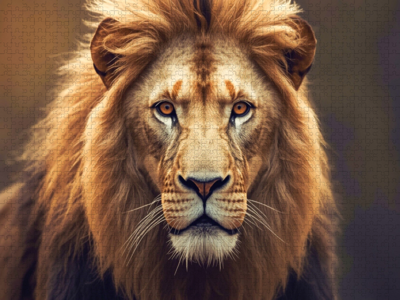 Der Löwe, der Mut trotz Angst findet